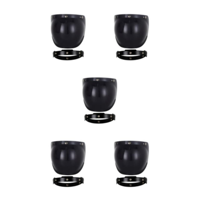 Guardoinrt Lentille Vintage Style Unisexe Durabilité Durable Brun Foncé Noir 5ensemble