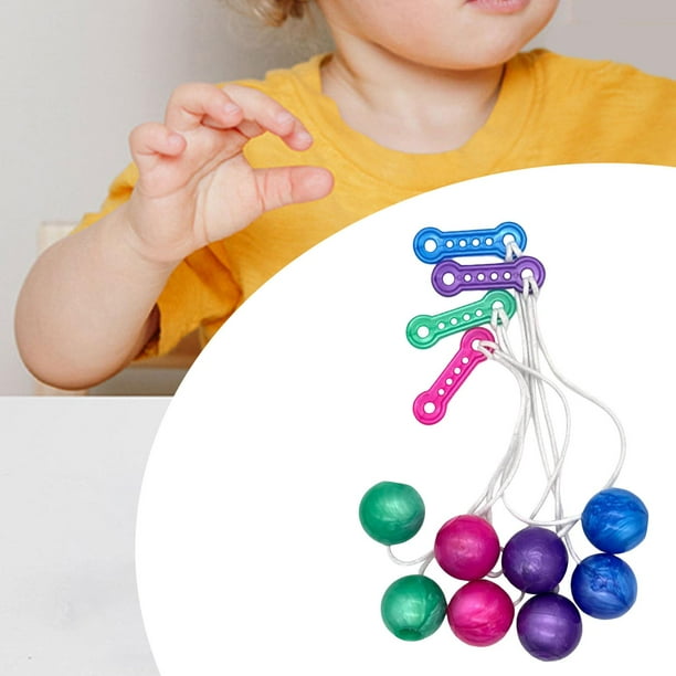 Bolas de columpio,Swing Balls juego niño juguete actividades interactivas,Juguete sensorial para niños,juguetes para desarrollar habilidades motoras.,niño aprendizaje educativo juego CUTICAT Bolas de columpio