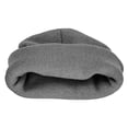 thumbnail image 3 of Sombrero Tejido Gorro Beanie LED con luz, gorro tejido manos libres 4 faros LED (plata) Likrtyny  Accesorios para bicicletas, 3 of 3
