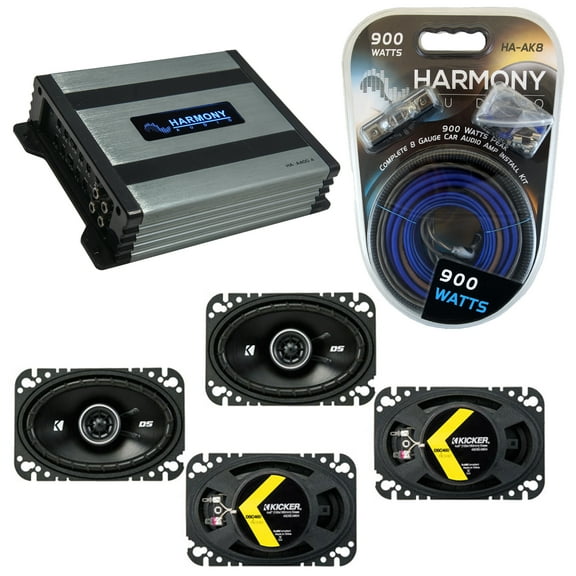 Fit Porsche 924 1987-1989 Factory Speaker Replacement Kicker (2) DSC46 HA-A400.4