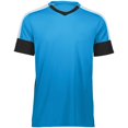 thumbnail image 1 of Adult Wembley Soccer Jersey - Power Blue, Black & White - Extra Large, 1 of 1