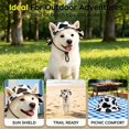 thumbnail image 5 of Cute Adjustable Pet Hat, Summer Sun Protection Cap with Ear Holes for Dogs and Cats, Yellow Medium, 5 of 9