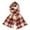A-Red12, variant on Winter Scarves Christmas Reindeer Pattern Long Thick Knitted Scarf Holiday Warm Neckwear Holiday Wraps One Size
