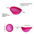 thumbnail image 3 of Reusable Menstrual Disc,women Menstrual Cup,soft Period Disc For Women Designed With Flexible,silicone Period Cup, 3 of 5