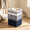A, variant on Two-Tone Black White Spliced Fabric Laundry Hamper, Foldable 75L Large Clothes Storage Basket with Reinforced Carry Handles, Portable Tall Square Organizer Bin
