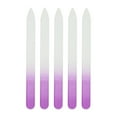 thumbnail image 1 of Ofertas Únicas 5 Piezas de Limaduras de Uñas de Vidrio Duraderas Moradas, 1 of 6