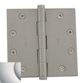 thumbnail image 1 of 4.5 x 4.5 in. Square Corner Hinge, Polished Nickel With Finish, 1 of 1