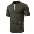 thumbnail image 3 of IROINNID Men'S T-Shirts Big and Tall T Shirts for Men, Lightweight Thin Basic Round Neck Botton Pullover Plain Trendy Tops for Men, 3 of 3