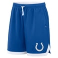 thumbnail image 4 of Men's Fanatics Royal Indianapolis Colts Fearless Drive Shorts, 4 of 5