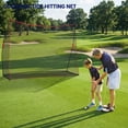 thumbnail image 5 of EDX Golf Practice Driving Range with Target, 10x7 ft & 7x7 ft for Indoor Outdoor Training, Red, 5 of 8