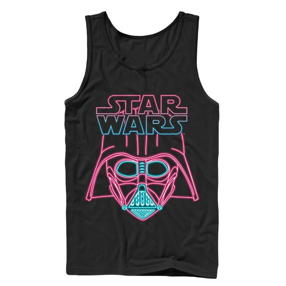 Men's Star Wars Darth Vader Sign  Tank Top Black X Large
