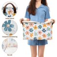 thumbnail image 5 of Yayeee Foldable Storage Basket for Shelves with Handles Waterproof Cloth Bins, Colorful Flowers, 5 of 7