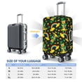 thumbnail image 4 of Honeii Happy St. Patrick's Day Elastic Luggage Cover, featuring double-sided printing, is the ideal companion for travel, business trips, and daily use(not included suitcase )-Medium, 4 of 7