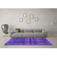 thumbnail image 3 of Ahgly Company Indoor Rectangle Persian Purple Bohemian Area Rugs, 2' x 5', 3 of 4