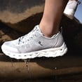 thumbnail image 4 of Zapatos de buceo transpirables para senderismo (gris claro 41) DQrwqpou Tenis De Mujer Tenis De Hombre, 4 of 8