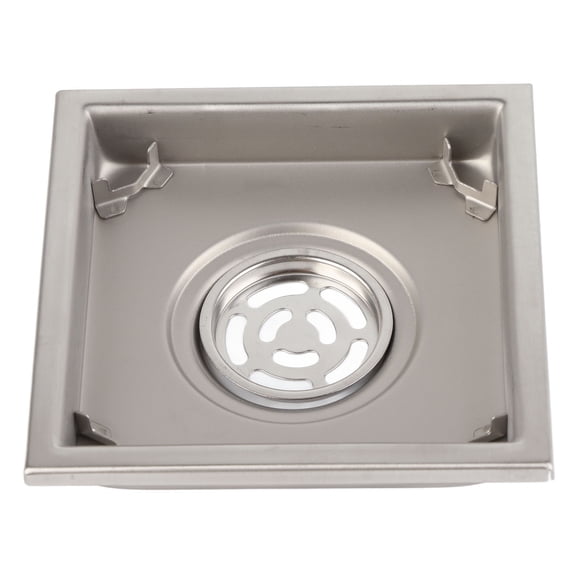 Desagüe de Piso, Colador de Drenaje de Piso de Acero inoxidable 304, 110 x 110 mm, Inserto de Azulejo de Ducha para, Desagüe de Piso de Ducha, Lavabo de Y Coladoores