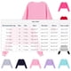 thumbnail image 3 of Cowsor Girls Crop Tops Kids Long Sleeve Pullover Sweatshirts Girls Cropped Crewneck Sweatshir, 3 of 7