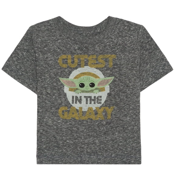 Star Wars - Grogu Cutest In The Galaxy - Toddler Short Sleeve Graphic T- Shirt