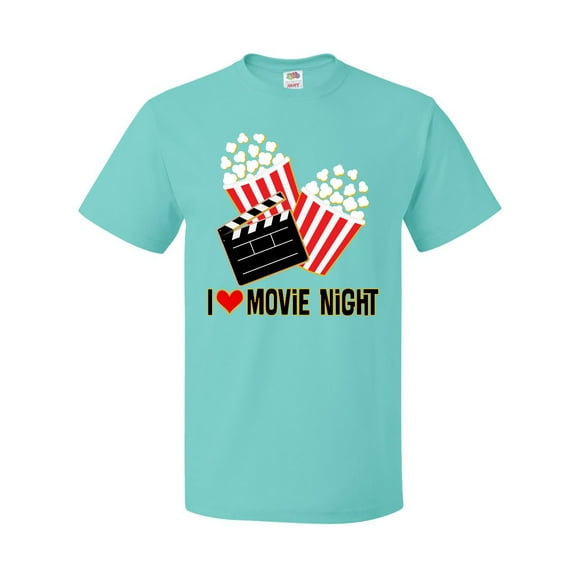 Inktastic I Love Movie Night T-Shirt