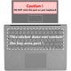 thumbnail image 4 of Cubierta de reposamanos con teclado de tamaño completo para Microsoft Surface Laptop 3/4/5 de 13,5 pulgadas, almohadillas para la palma, reposamuñecas, protector de película., 4 of 4