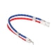 thumbnail image 3 of 3X Pulsera de Joyeria, Brazalete de Bandera Francesa, de Aleacion de Cuero, para Hombres Mujeres, Blanco Rojo Azul, (Anchura 14 mm, Longitud 20 cm), 3 of 8