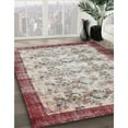 thumbnail image 3 of Ahgly Company Machine Washable Indoor Rectangle Traditional Chestnut Brown Area Rugs, 2' x 4', 3 of 7