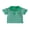 Green, variant on BemeyourBBs Toddler Baby Boy Golf Shirts Outfits Waffle Knit Striped Short Sleeve Half Button-up Collared Shirt Tops Infant Casual Summer Clothes