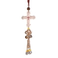 thumbnail image 3 of Colgante de cruz de cristal para coche, accesorio para colgar en el interior del coche, adorno de diseño versátil, 3 of 6