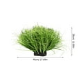 thumbnail image 2 of Phenofice 1Pack High Simulation Technology Grass Tuft for Train Layout Light Green, 2 of 8