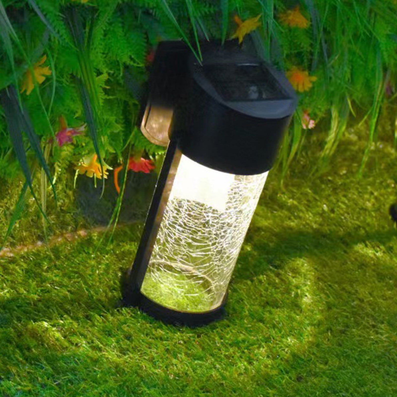 Aidoshy LED Outdoor Solar Lights, Land-scape Spotlights, Garden Lights, Wireless Solar Powered Outdoor Lights/Lighting For Yard, Walkway,Solar Street Lights Outdoor