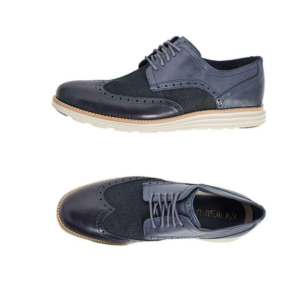 cole haan original grand shortwing oxford white