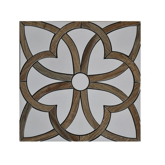 Luxe Surface Wall Kitchen Backsplash Porcelain Mosaic Tile 5 Sf Case 12x12x3/8