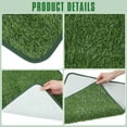 thumbnail image 3 of FUTUREORYY 1Set Grass Patch for Dogs Potty Indoor Use Durable Easy to Clean 23.4X18.1X0.8in, 3 of 6