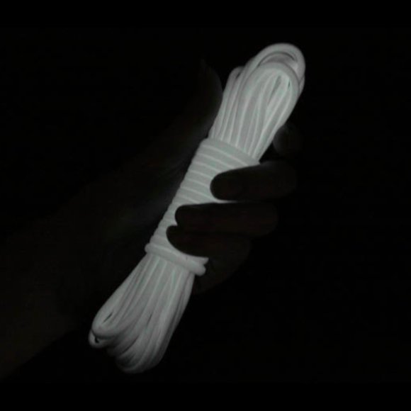 Paracord, cordón luminoso de Paracord, cuerda de paracaídas, cuerda de Paracord, máxima confiabilidad