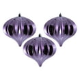 thumbnail image 5 of Vickerman 5.7" Pink Shiny Onion Christmas Ornament, UV treated, Set of 3, 5 of 7