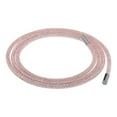 thumbnail image 1 of Unique Bargains 1.5 Yard 6 mm Rhinestone Tube Rope Diamond String for Trouser Drawstring Sweaters Pink Mesh White Diamond, 1 of 5