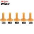 thumbnail image 1 of 5pc/set Rubber Golf Tees,Golf Practice Tees in 5 Different Sizes,Durable Rubber Tees for Golf Hitting Practice Mats and Training 5Pcs-6.5cm, 1 of 6