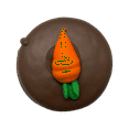 thumbnail image 3 of Gourmet Milk Chocolate Carrot Decorated Oreo 3 Pack, 3 of 3