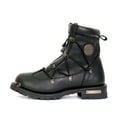 thumbnail image 5 of Hot Leathers BTM1009 Men's Black 7-Inch Leather Lace Up Boots with Zipper Closure 12, 5 of 9
