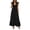 A Black, variant on Women's Summer Floral One Shoulder Maxi Dress Knot Ruffle Boho Beach Vacation Wedding Guest Long Sun Dresses Green L