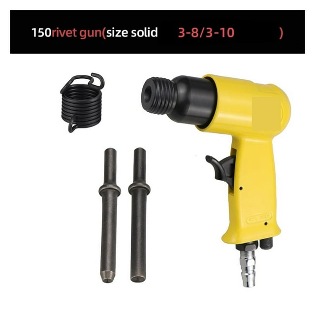 Pneumatic Air Rivet Hammer Professional Hand Held Half Tube Rivets/fixed Rivets Round Head Nails Riveter M3 M4 M5 M6