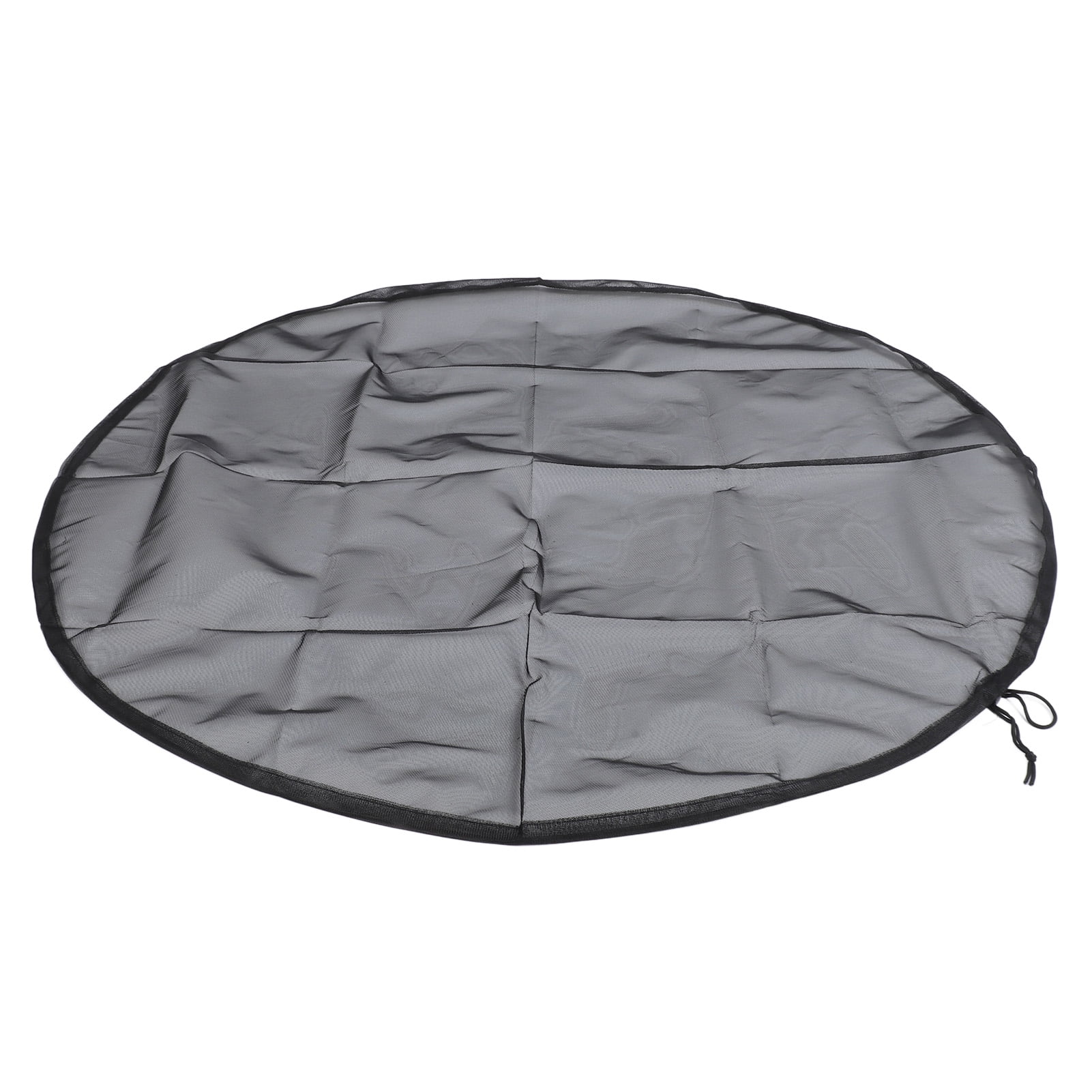 Suodoka 4Pcs Mesh Cover for Rain Barrels Water Collection Tank Protector Netting Screen with Drawstring, 37.4 Inches / 95 cm Diameter, Outdoor Garden Tools