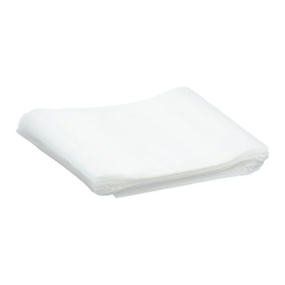 600 Pack Rok 8" x 8" Resealable 4Mil Plastic Clear Poly Zip Seal Storage Bags