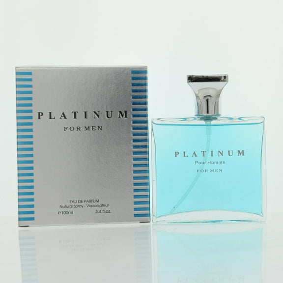 PLATINUM by Fragrance Couture 3.4 OZ EAU DE TOILETTE SPRAY NEW in Box for Men