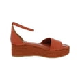 thumbnail image 2 of Sarto Franco Sarto Womens Via Leather Espadrille Flatform Sandals, 2 of 3