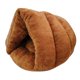 thumbnail image 4 of Cama para perros y gatos jinwen semicerrada Lavable Portátil Café 45cmx35cm, 4 of 8