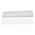 thumbnail image 1 of Desktop Storage Box, Ergonomic Keyboard & Mouse Wrist Rest with Non-Slip Base, Soft Foam Support for Office Typing & Gaming, White/Black Color Options for Desk Organization & Comfort, 1 of 5