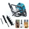thumbnail image 6 of 1.7KW/8500rpm 52CC Gasoline Engine Earth Auger Power Engine Post Hole Digger with Bits of 4", 8", 6 of 11