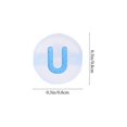 thumbnail image 2 of 1000Pcs Luminous Letters Beads Material Handcraft Loose Beads Round DIY Bracelet Jewelry Beads, 2 of 3
