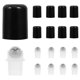 thumbnail image 1 of ColoMX 20 piezas de inserciones de bolas de aceite esencial con tapas protectoras antipolvo compatibles con botellas de 18 dientes para aromaterapia y mezclas de bricolaje, 1 of 7